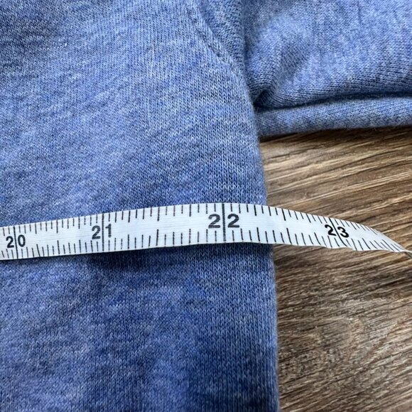 Nike Dri-Fit Cropped Training Hooded Sweatshirt, Blue, Sz M, Athletic, Workout - Picture 10 of 12